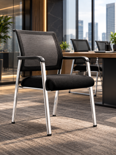 SLEEK MODERN VISITOR CHAIR